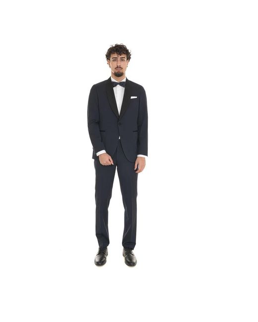 Single Breasted Suits Michael Kors de hombre de color Blue