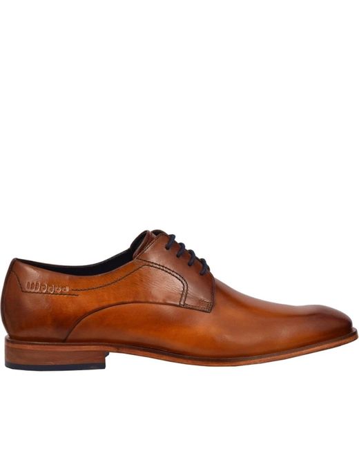 Bugatti Brown Laced Shoes for men