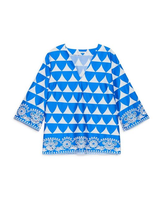 Maliparmi Blue Blouses