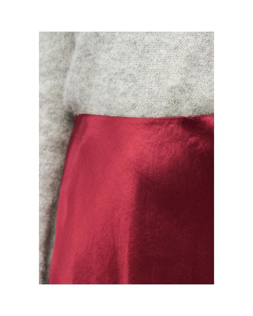 Max Mara Red Midi Skirts