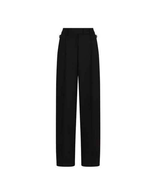 PT01 Black Wide Trousers