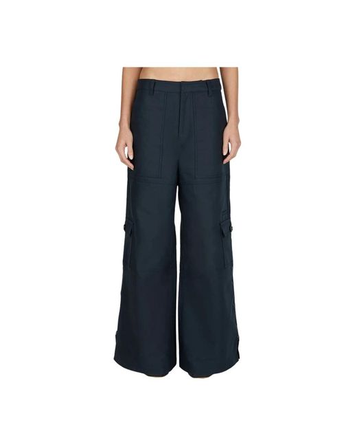 Pantaloni cargo con zip di Marc Jacobs in Blue