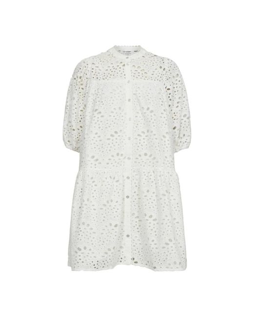 co'couture White Shirt Dresses