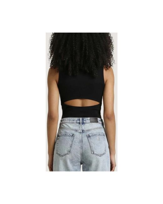 Calvin Klein Sl Woven Label 2X2 Baby in het Black
