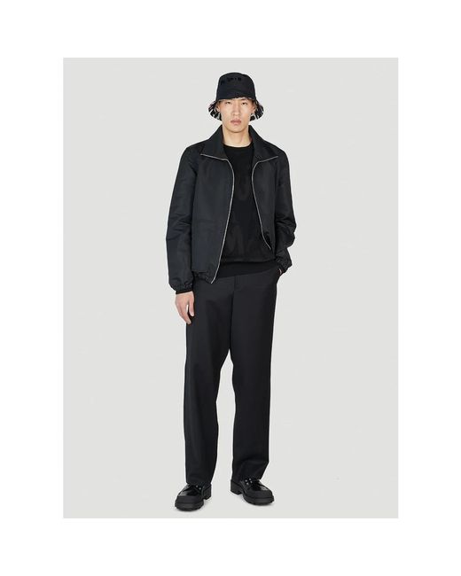 McQueen Black Round-Neck Knitwear for men