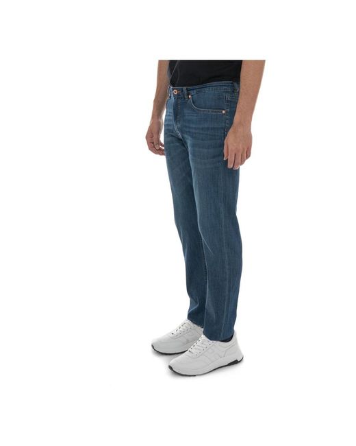 Harmont & Blaine Blue Slim Fit Jeans for men