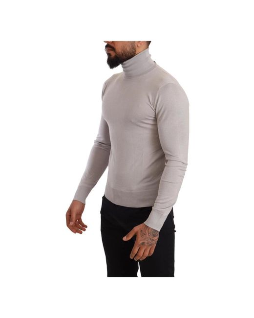 Turtlenecks Dolce & Gabbana de hombre de color Gray