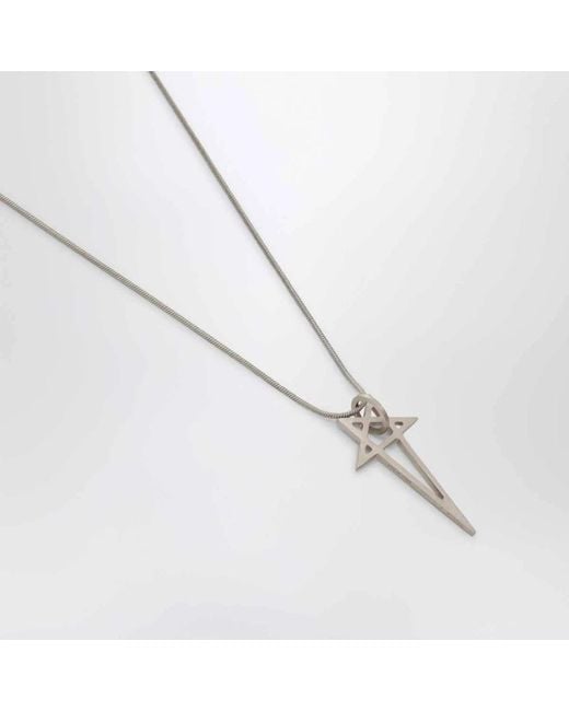 Rick Owens Metallic Necklaces for men