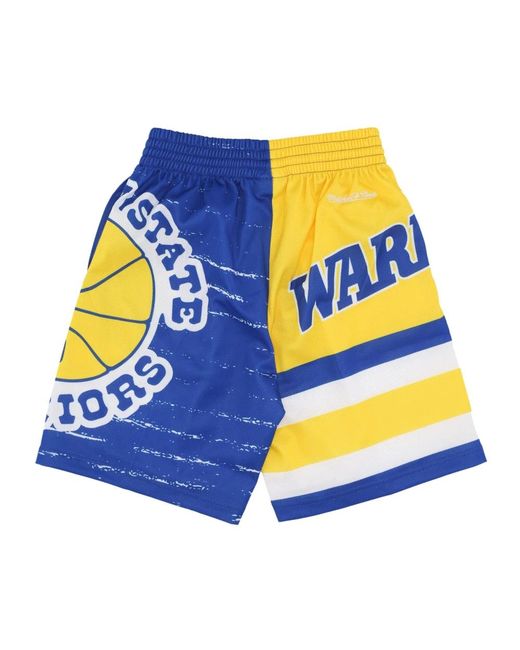 Mitchell & Ness Casual Shorts in het Blue voor heren