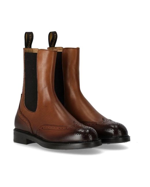 Doucal's Brown Chelsea Boots