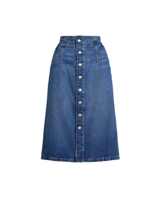Polo Ralph Lauren Blue Denim Skirts