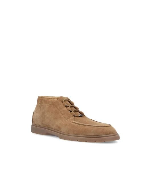 Lace-Up Boots di Tod's in Brown da Uomo
