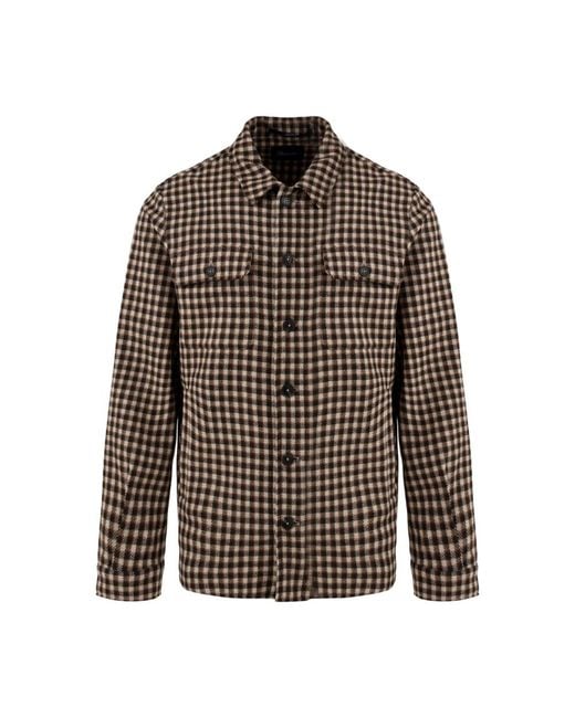 Drumohr Brown Light Jackets for men