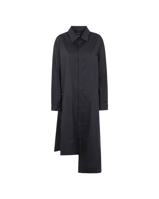 Shirt Dresses Y-3 en coloris Blue