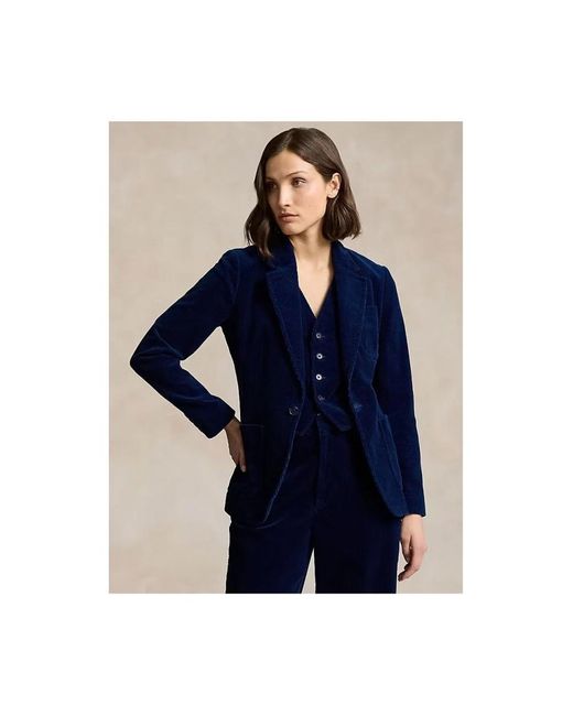 Polo Ralph Lauren Blue Stilvolles Sako Hemd Für Männer