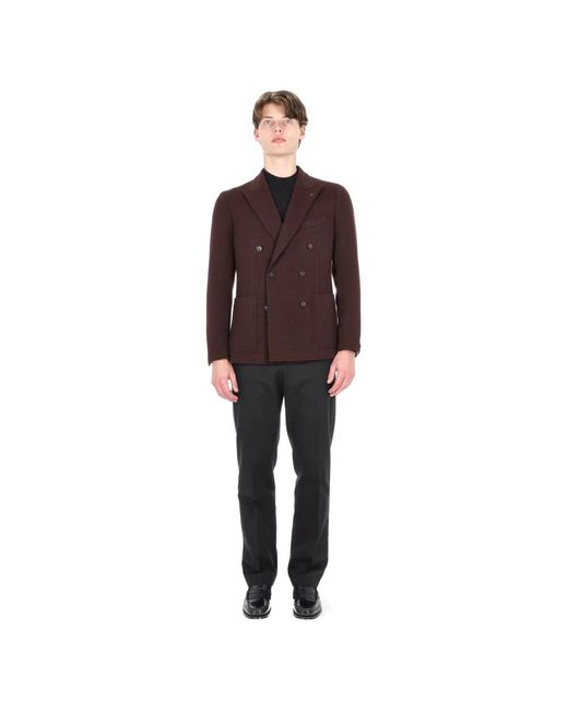 Tagliatore Brown Blazers for men