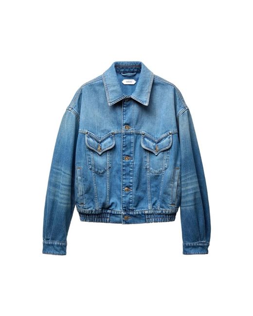 Denim Jackets Versace pour homme en coloris Blue