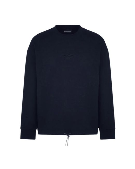 Emporio Armani Blue Sweatshirts for men