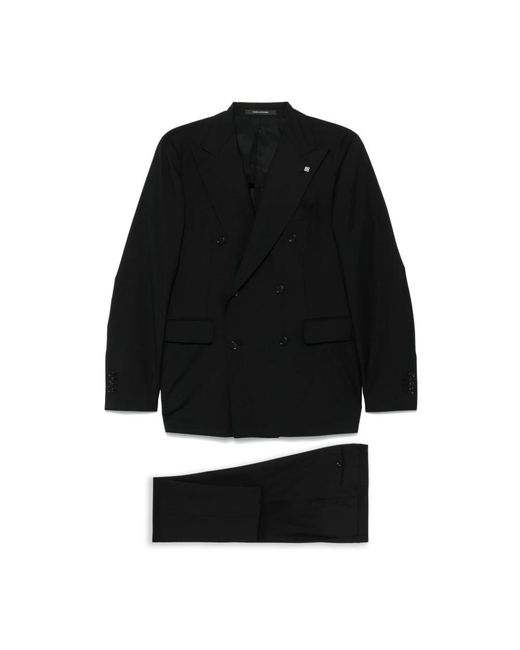 Tagliatore Vesuvio Suit in het Black voor heren