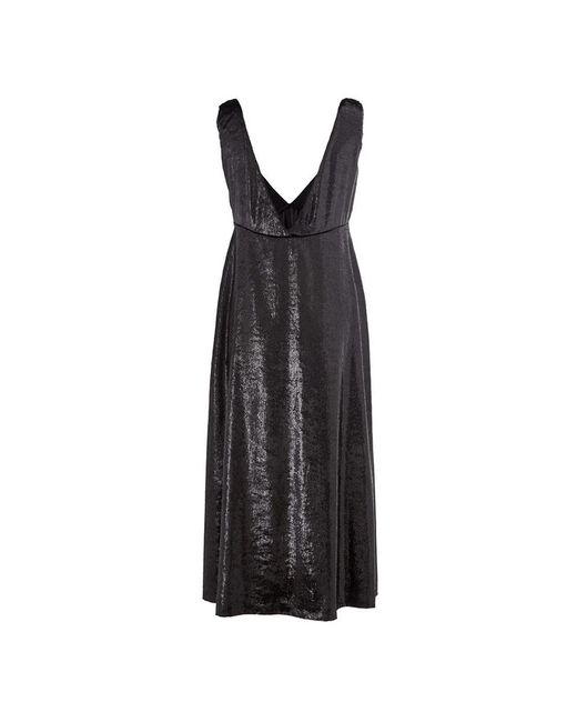 Lardini Black Midi Dresses