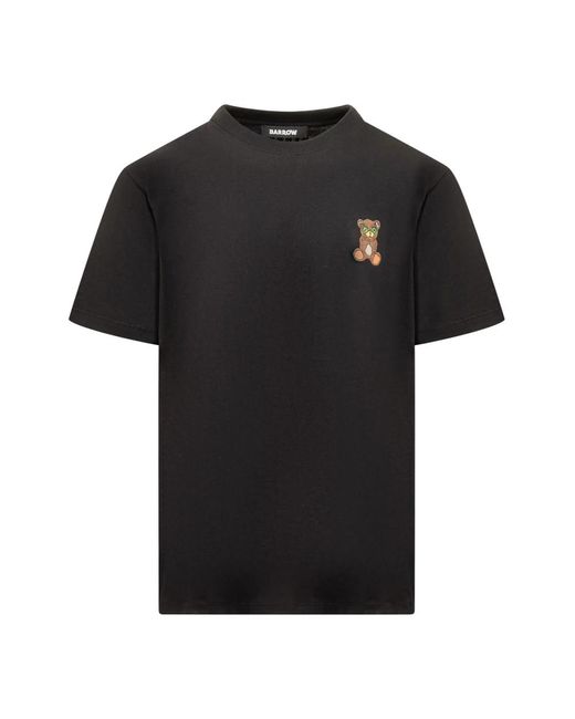 Barrow Schwarzes logo t-shirt in Black für Herren