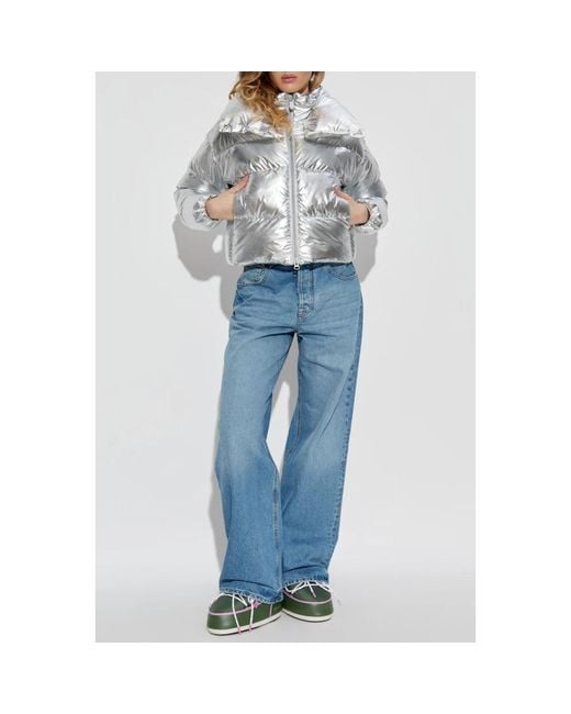 Save The Duck Gray Winter Jackets