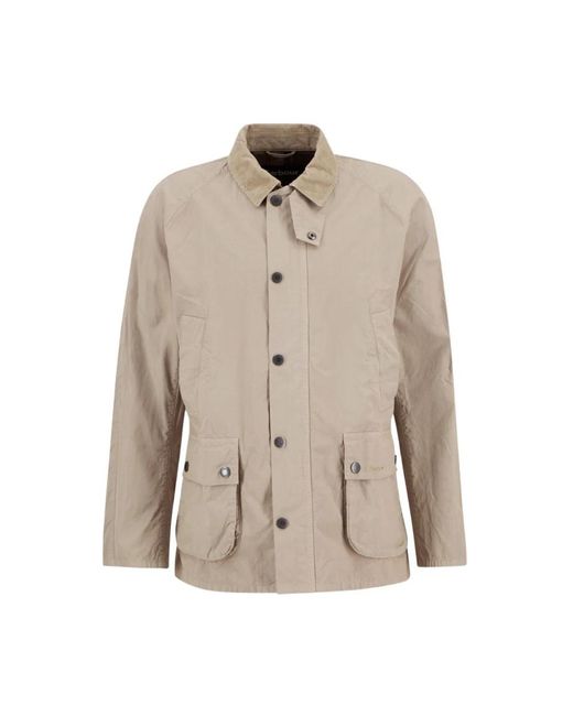 Barbour Light Jassen in het Natural voor heren