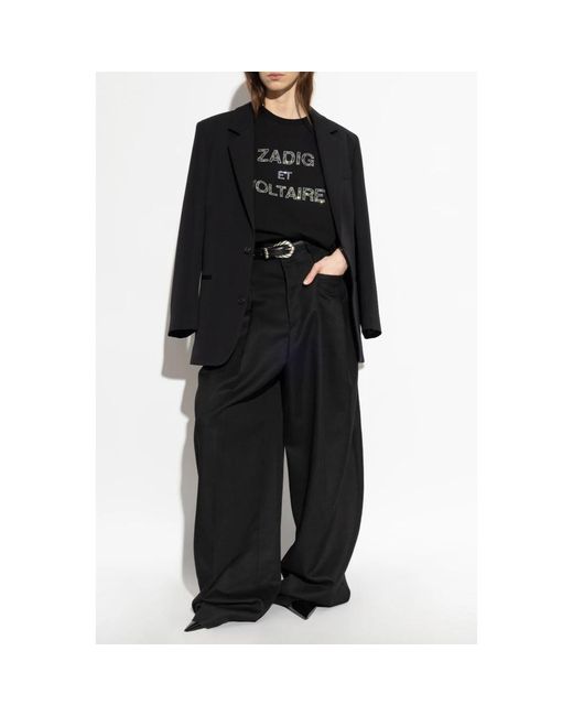 Zadig & Voltaire Black T-Shirts