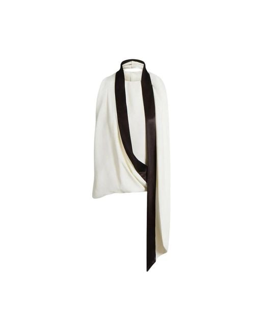 Alberta Ferretti Black Sleeveless Tops