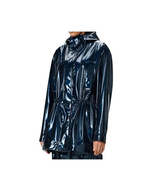 Rains Rain Jackets in het Blue