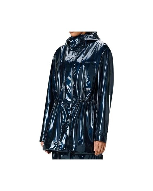 Rains Rain Jackets in het Blue