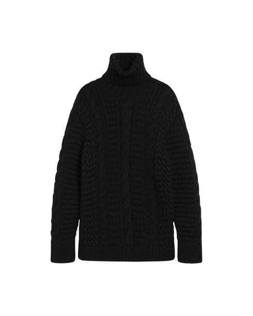 Moncler Black Turtlenecks