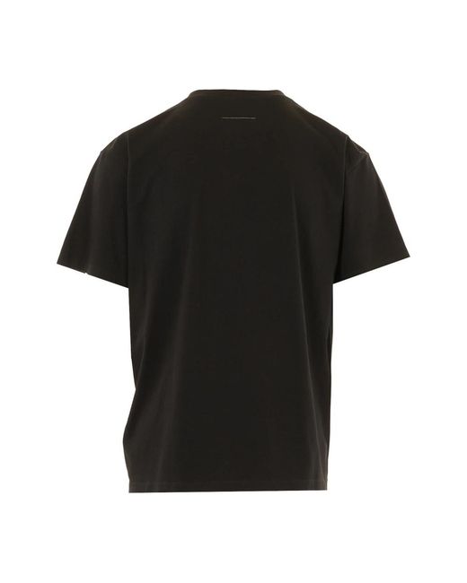 MM6 by Maison Margiela Black T-Shirts for men