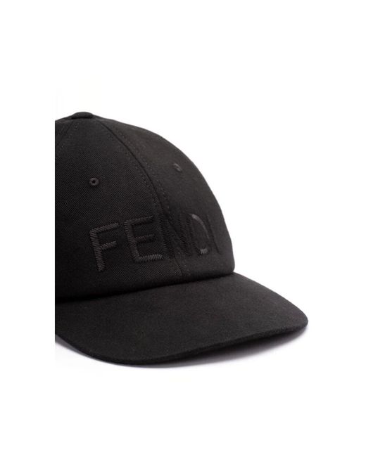 Caps Fendi de hombre de color Black