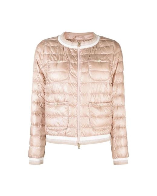 Herno Pink Down Jackets