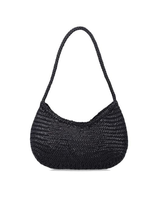 Dragon Diffusion Black Shoulder Bags