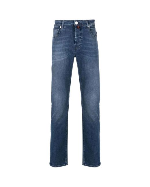 Billionaire Blue Straight Jeans for men