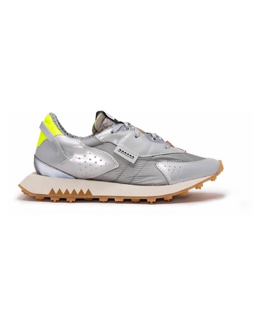 RUN OF Gray Sneaker Moonland W