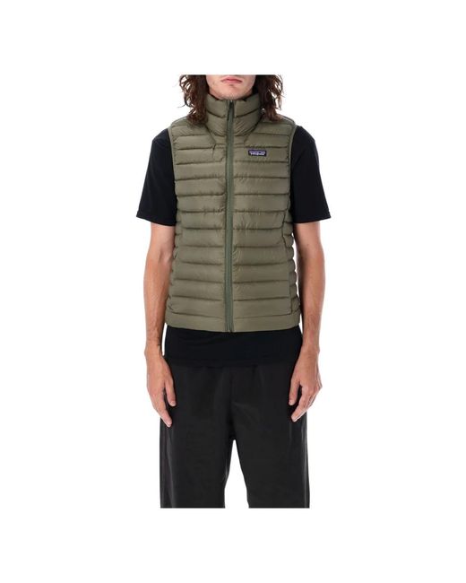 Patagonia Black Vests for men