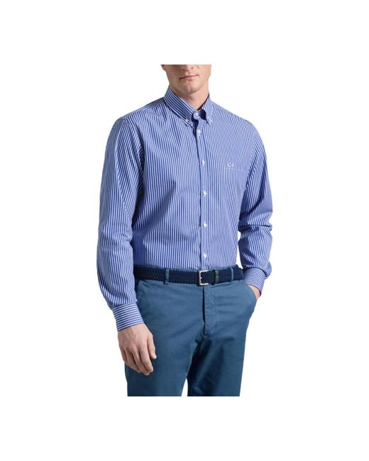 Paul & Shark Blue Casual Shirts for men