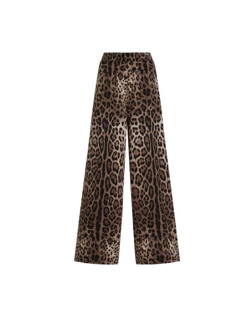 Dolce & Gabbana Brown Sweatpants