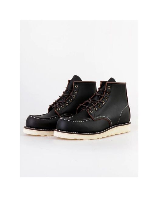 Laced Shoes Red Wing de hombre de color Black
