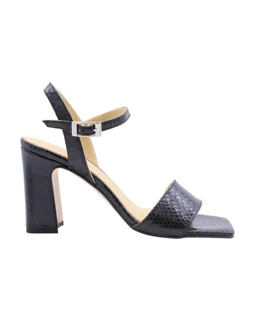 CTWLK Blue High Heel Sandals