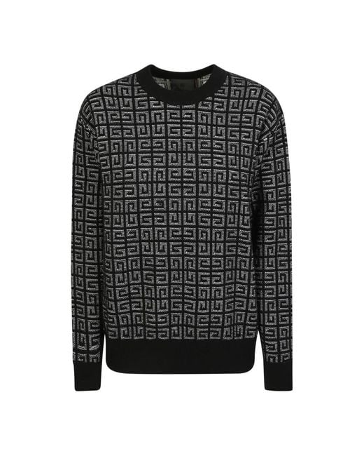 Givenchy Black Round-Neck Knitwear