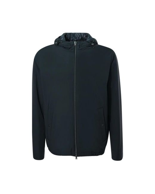 Herno Coats Zwart in het Blue voor heren