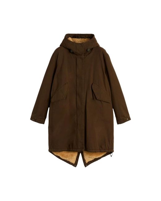 Parkas Aspesi de hombre de color Brown