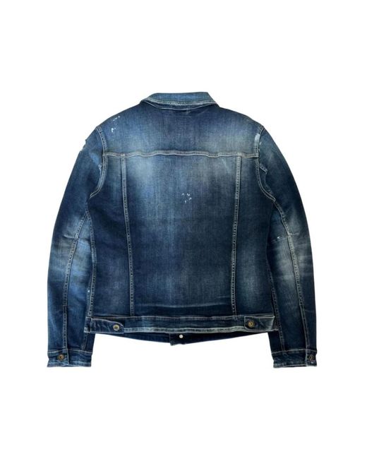 Jack & Jones Jassen ,Blauw ,Denim Cotton Denim Jacket in het Blue voor heren