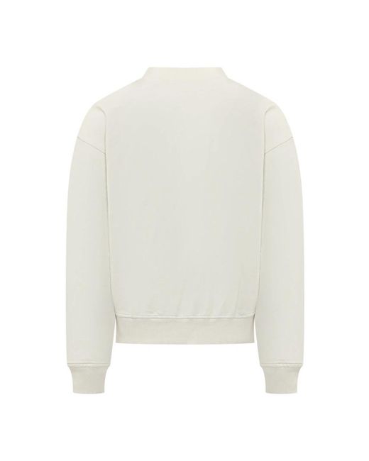 Palm Angels White Sweatshirts for men