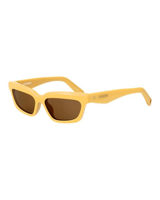 Jacquemus Yellow Sunglasses