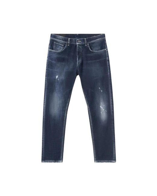 Dondup Blue Slim Fit Jeans for men